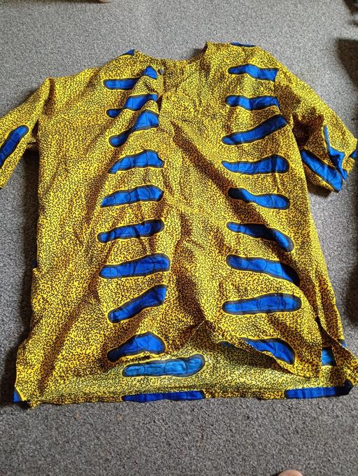  — large African shirt
