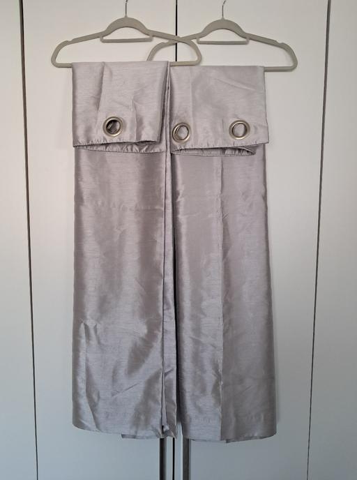  — Pair of Silver Curtains