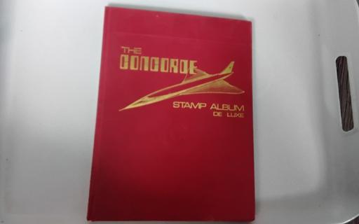  — the concorde stamp album & some stamps