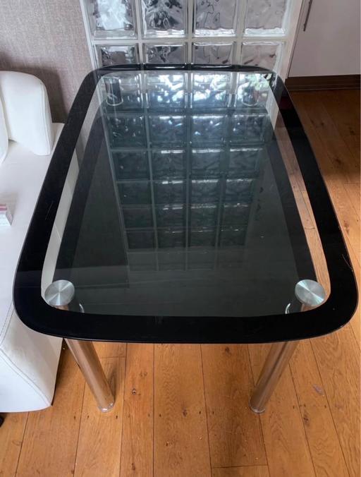 — Glass Table. Dining Room Furniture