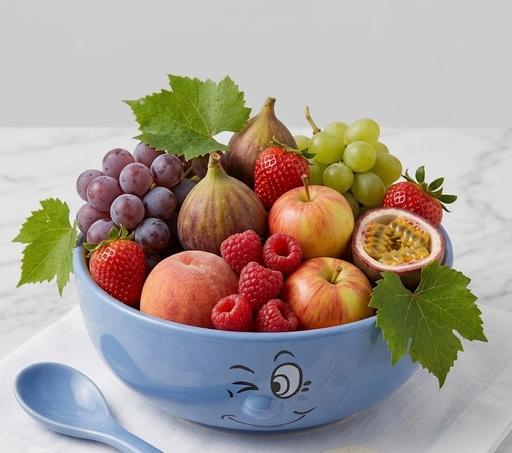  — Vintage 1990s fruit bowl