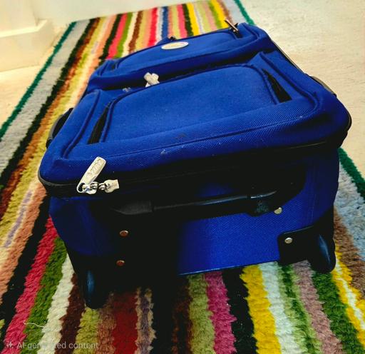  — VIA Rail Canada Blue Soft-Shell Cabin/Trolley