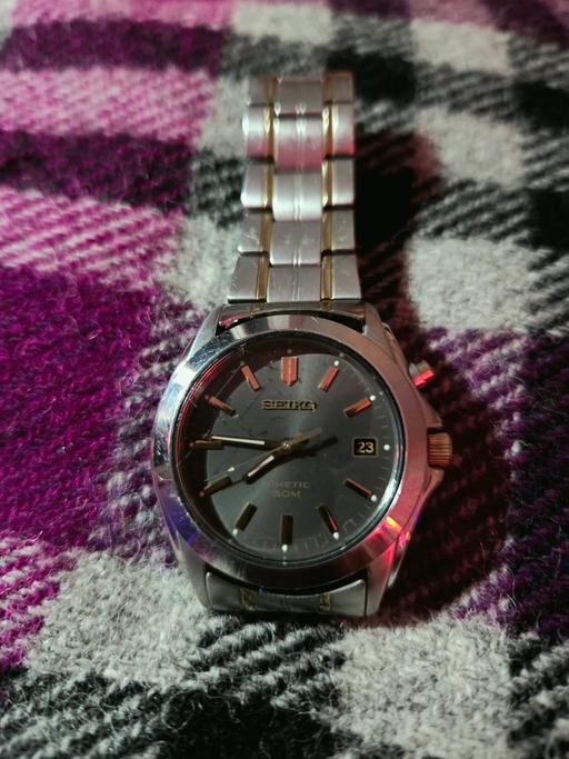  — Seiko Kinetic Two-Tone Men’s Watch SKA271P1 (