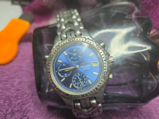 — Vintage Seiko SQ 100 Alarm Chronograph 7T32-6