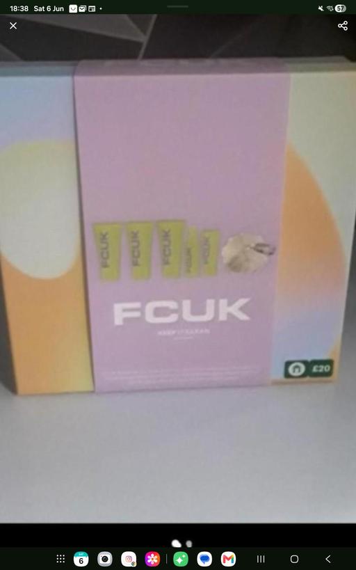  — fcuk gift set