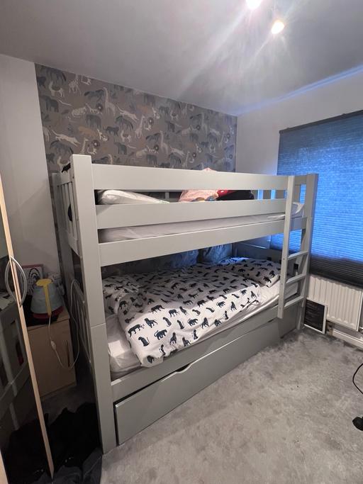 — Bunk bed with  storage/space for another bed