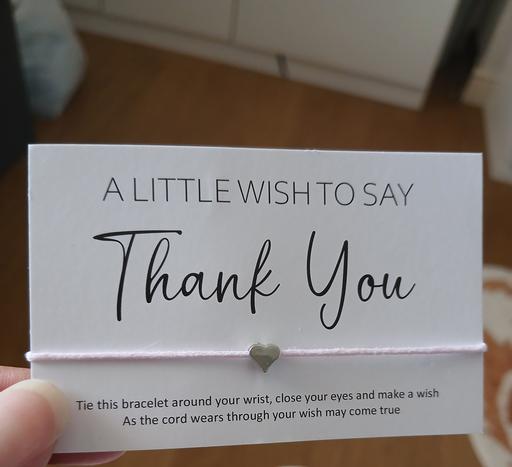  — Wish Braclet New