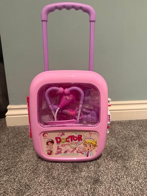  — New kids dictor medical kit trolley set