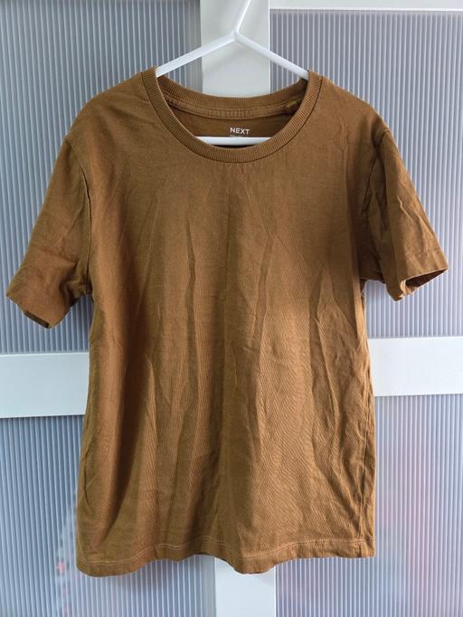 — Age 8 NEXT brown tshirt