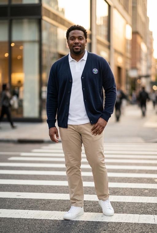  — Wimbledon Official Men’s Navy Cardigan