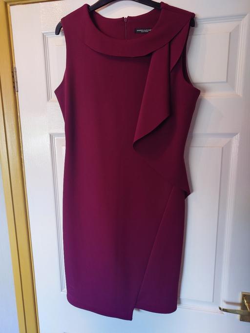  — Women's formal burgundy dress size L