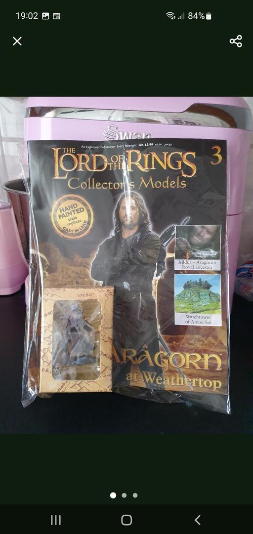  — lord of the rings collectors model issue 3