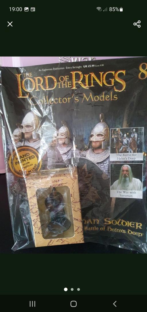  — lord of the rings collectors model issue 8