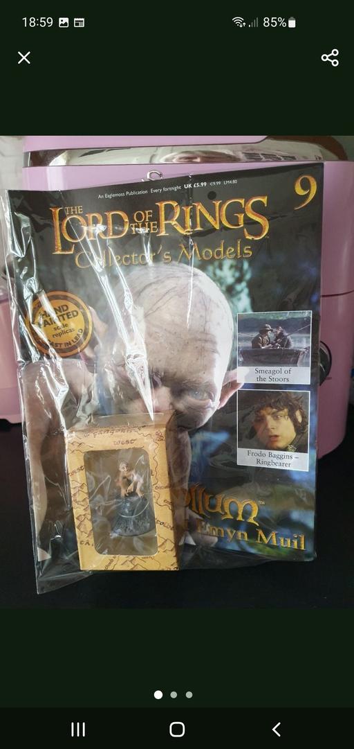  — lord of the rings collectors model issue 9