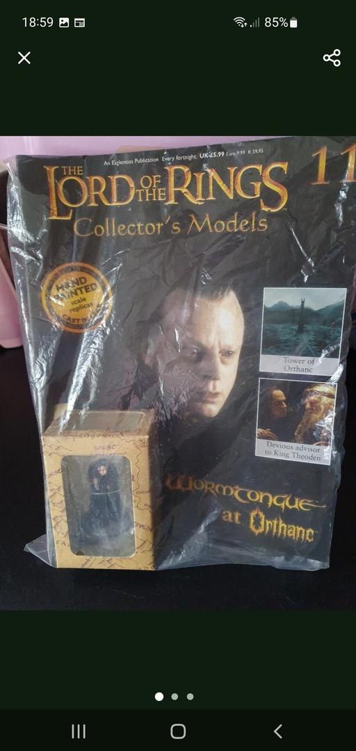  — lord of the rings collectors model issue 11