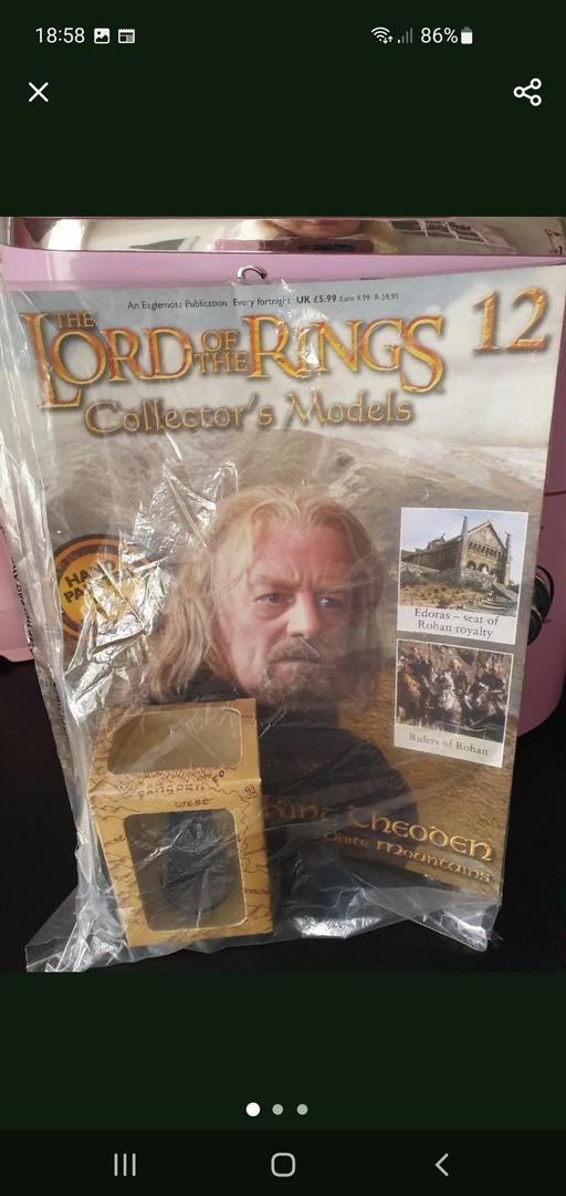  — lord of the rings collectors model issue 12