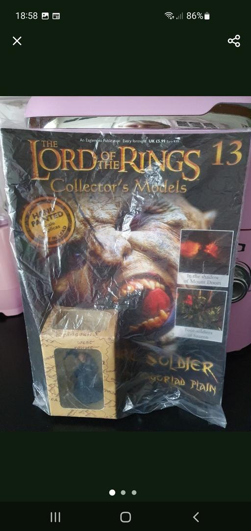  — lord of the rings collectors model issue 13