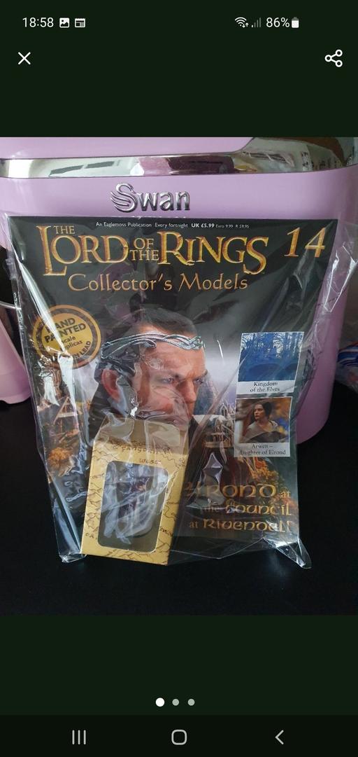  — lord of the rings collectors model issue 14