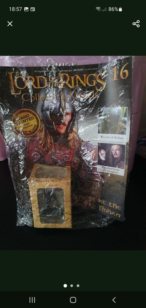  — lord of the rings collectors model issue 16