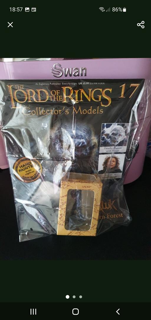  — lord of the rings collectors model issue 17