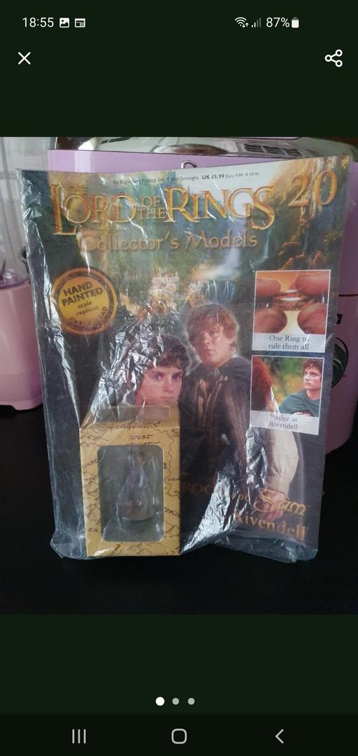  — lord of the rings collectors model issue 20