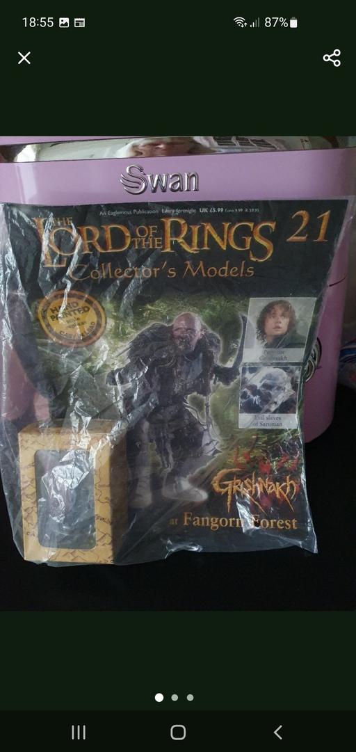  — lord of the rings collectors model issue 21