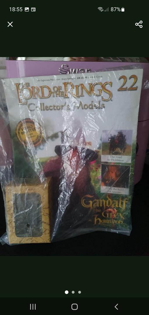  — lord of the rings collectors model issue 22