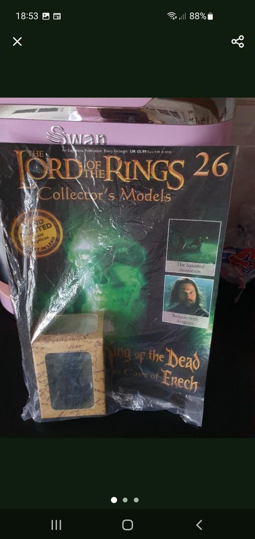  — lord of the rings collectors model issue 26