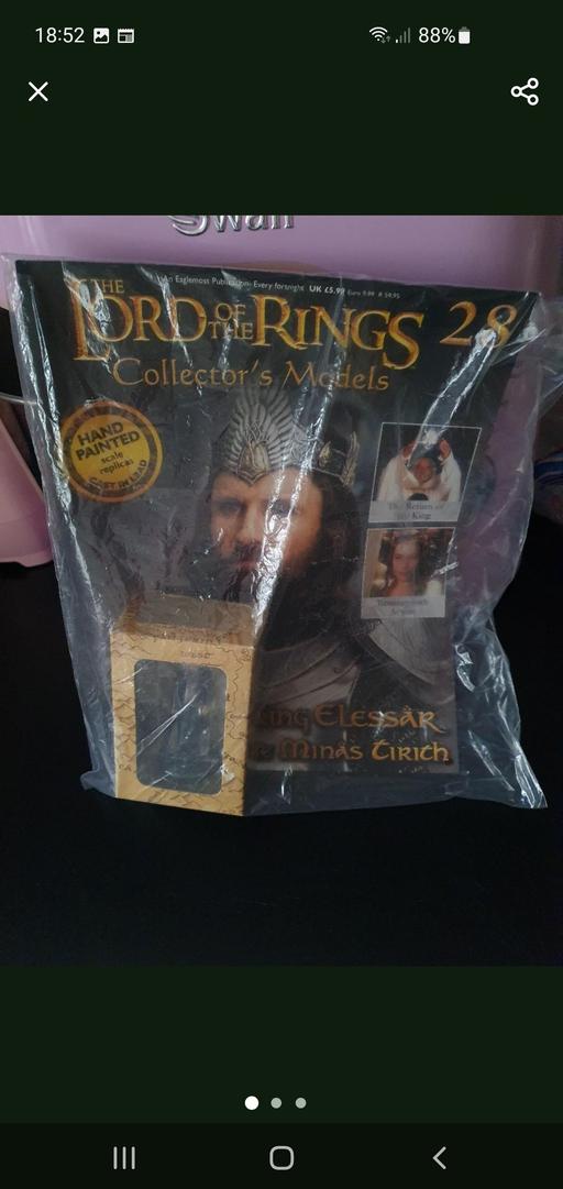  — lord of the rings collectors model issue 28
