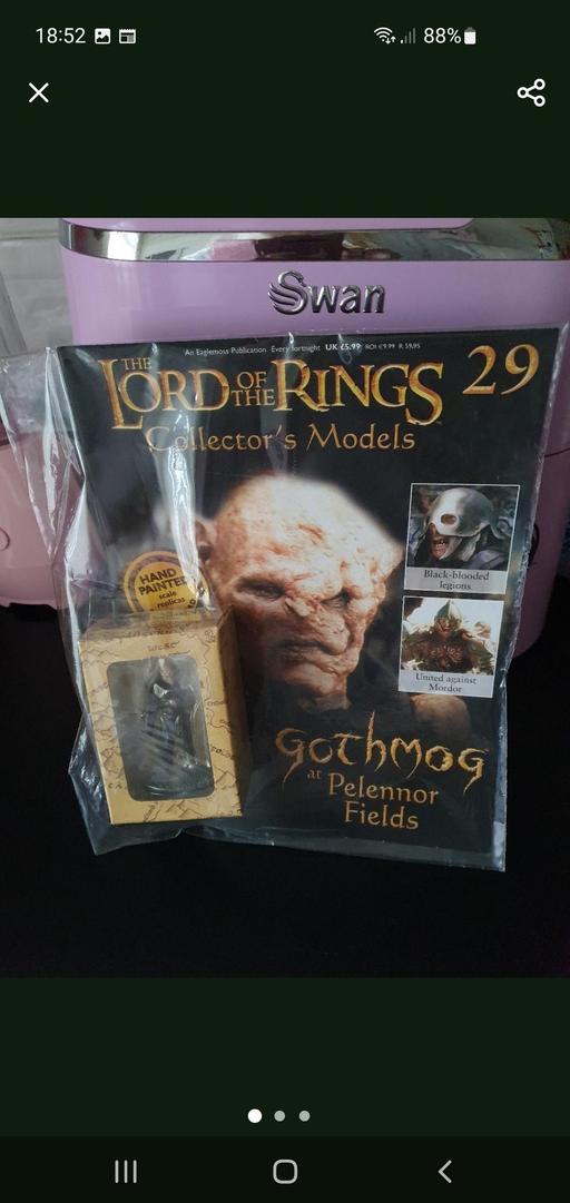  — lord of the rings collectors model issue 29