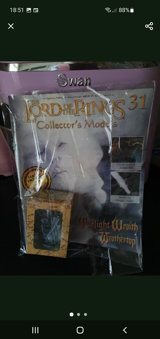  — lord of the rings collectors model issue 31