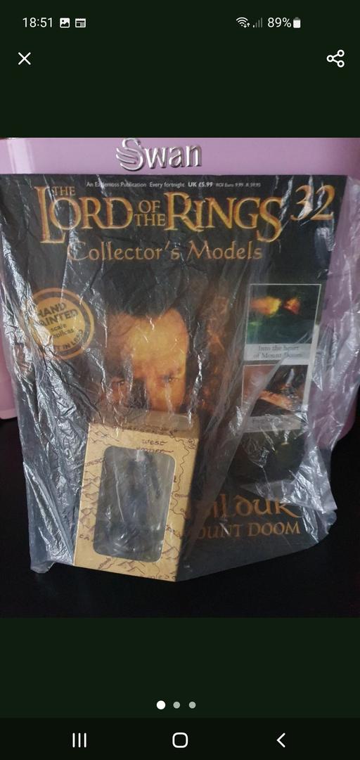  — lord of the rings collectors model issue 32