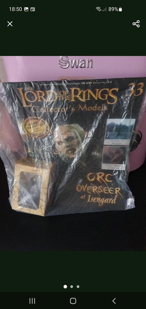  — lord of the rings collectors model issue 33