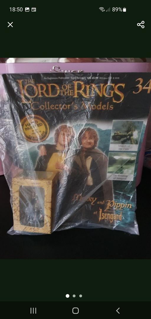  — lord of the rings collectors model issue 34