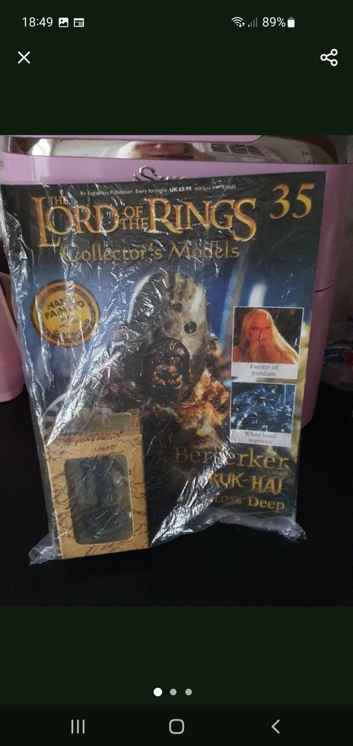  — lord of the rings collectors model issue 35