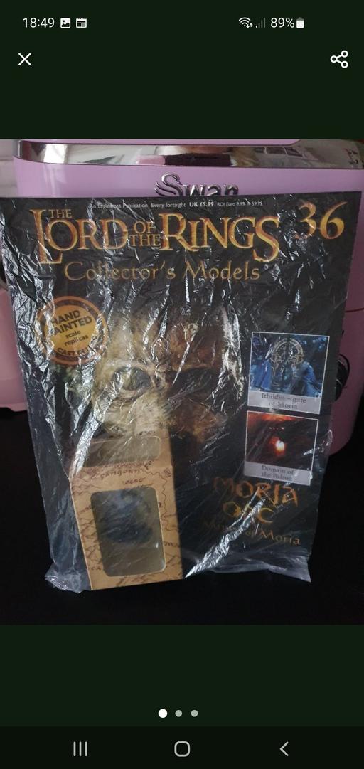  — lord of the rings collectors model issue 36