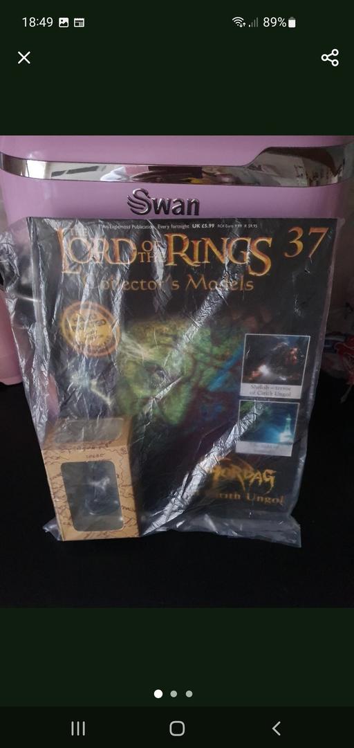  — lord of the rings collectors model issue 37