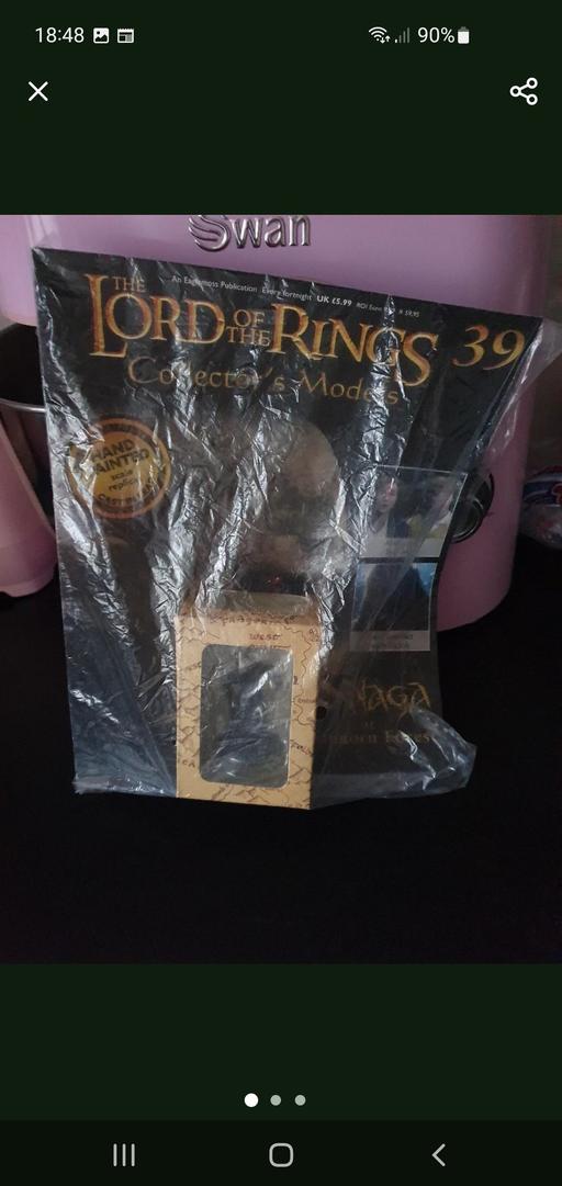  — lord of the rings collectors model issue 39