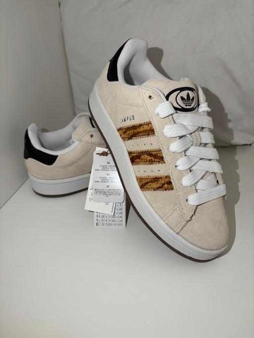  — Adidas Campus Trainers – Beige/Tan – BNWT