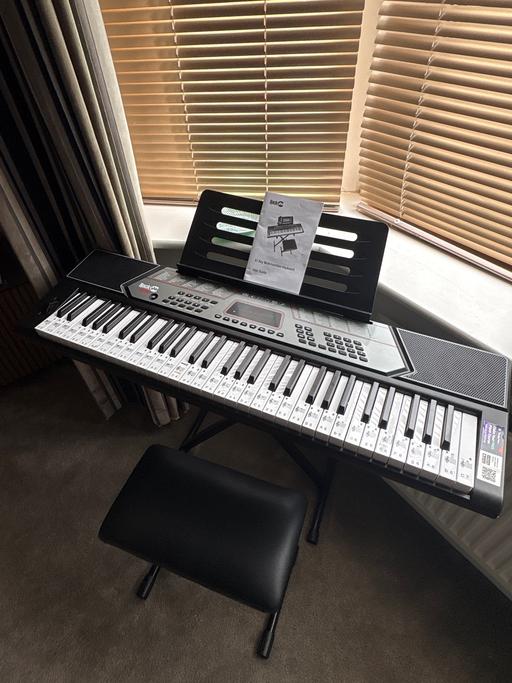  — Fully working electric piano keyboard