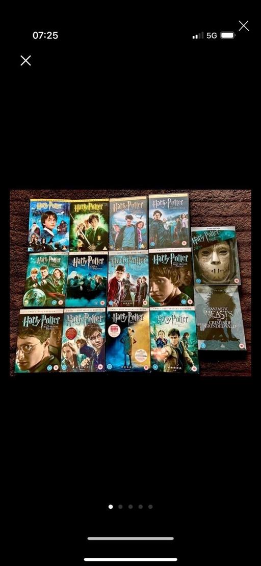  — Harry Potter Rare DVD Collection