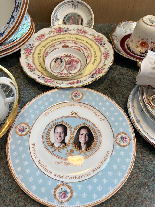  — Job Lot Dishes China T Pot Memorabilia etc