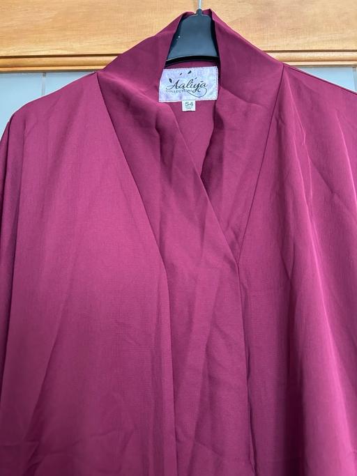  — Aaliya Collections Red Abaya
