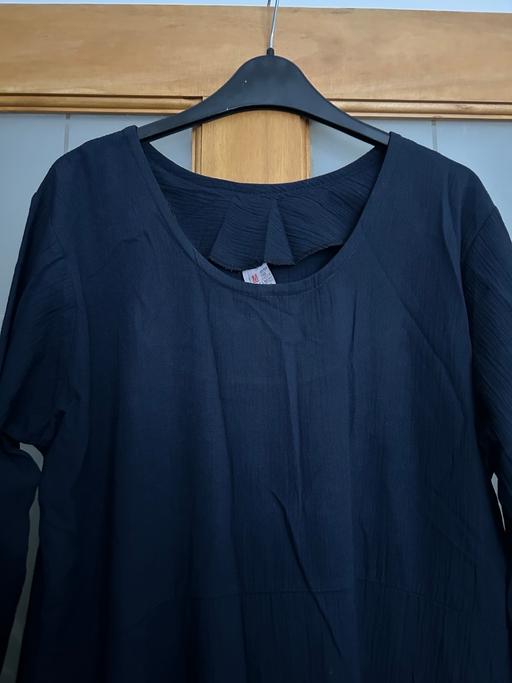  — Navy Blue Abaya