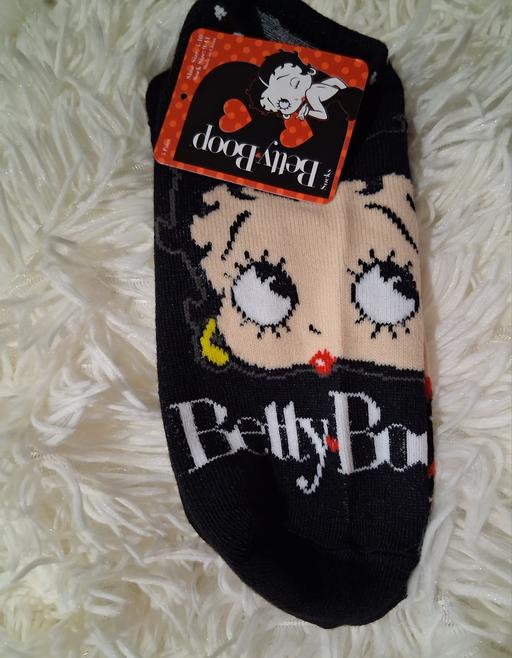  — betty boop socks fit 3-4