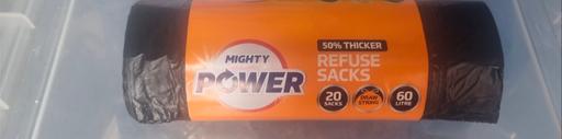  — 3 packs of 20 large bin bags
