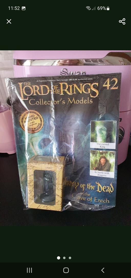  — lord of the rings collectors model issue 42