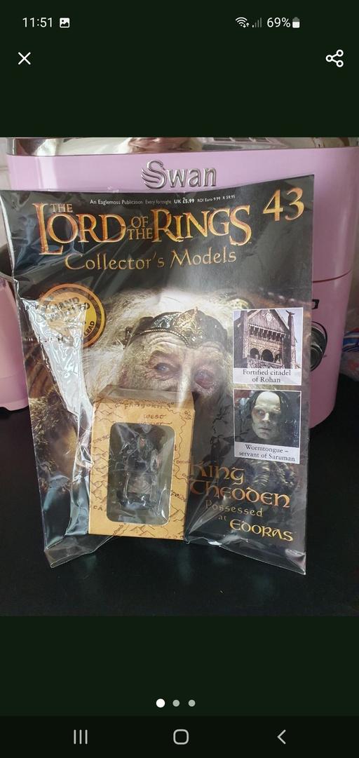  — lord of the rings collectors model issue 43