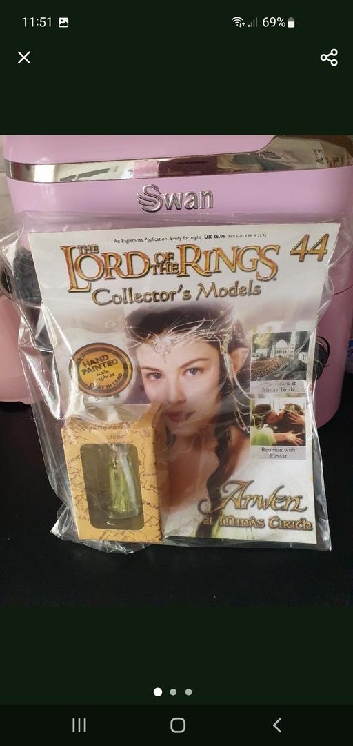 — lord of the rings collectors model issue 44
