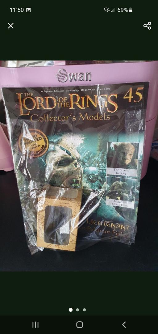  — lord of the rings collectors model issue 45